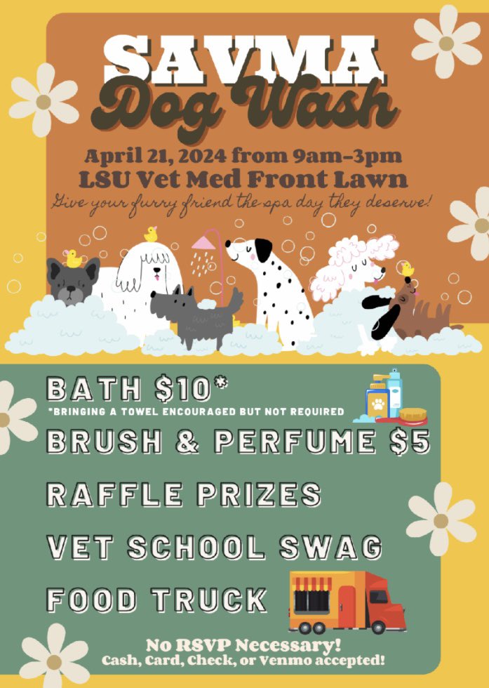 #CommunityEngagement truly matters to us @LSUVetMed! Whether hosting Middle School students to raise their awareness of veterinary medicine, biomedical science & conservation biology, or washing & grooming dogs, we’re all in! #LSU #BetteringLives #Engagement #ScholarshipFirst