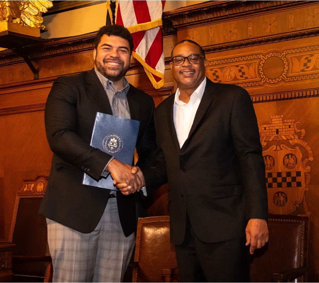 🏆 #Congratulations to our founder @camheyward for having April 10th named 'Cam Heyward Day' by the Pittsburgh City Council & Mayor Ed Gainey! 🏆 Cam was awarded this honor due to his recognition as the 2023 Walter Payton NFL Man of the Year! 📸 @Steelers