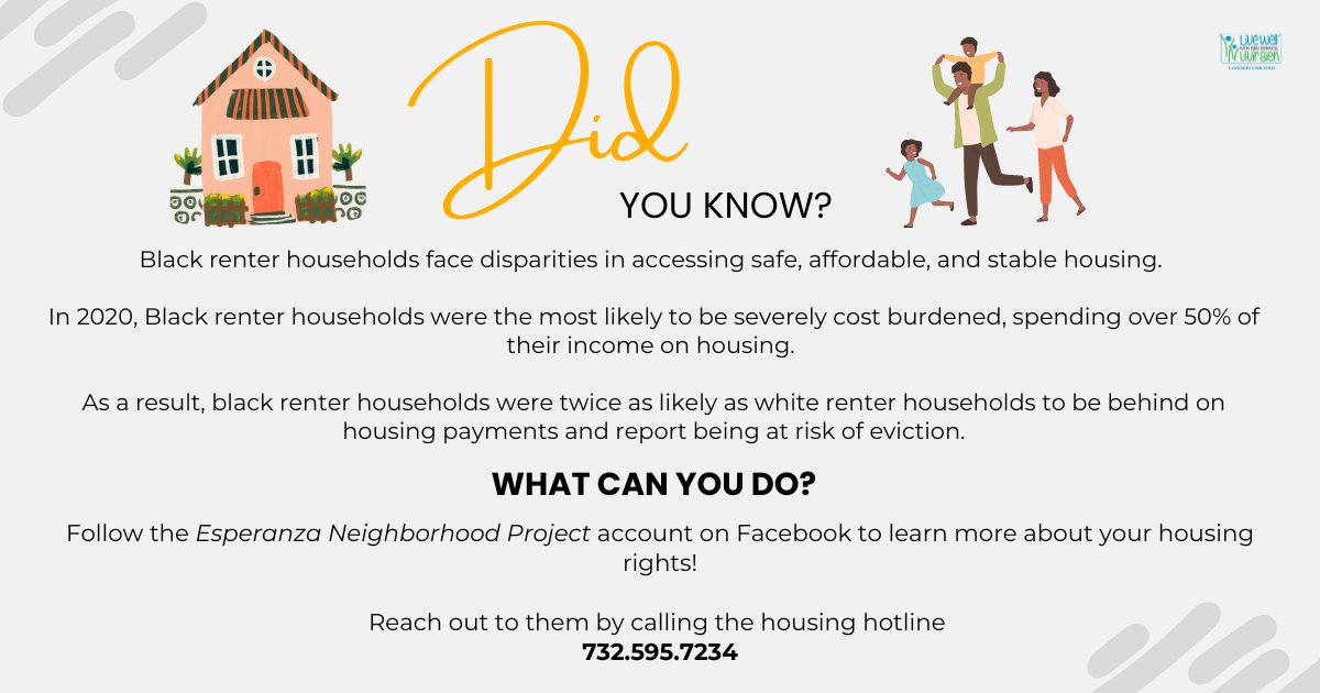 Did you know that you have all kinds of different rights as a renter, tenant, or house owner? If you didn’t, you can learn more by simply calling Housing department at New Brunswick Tomorrow at 732.595.7234! #housing #newbrunswicknj #livewell #NBT #homerights