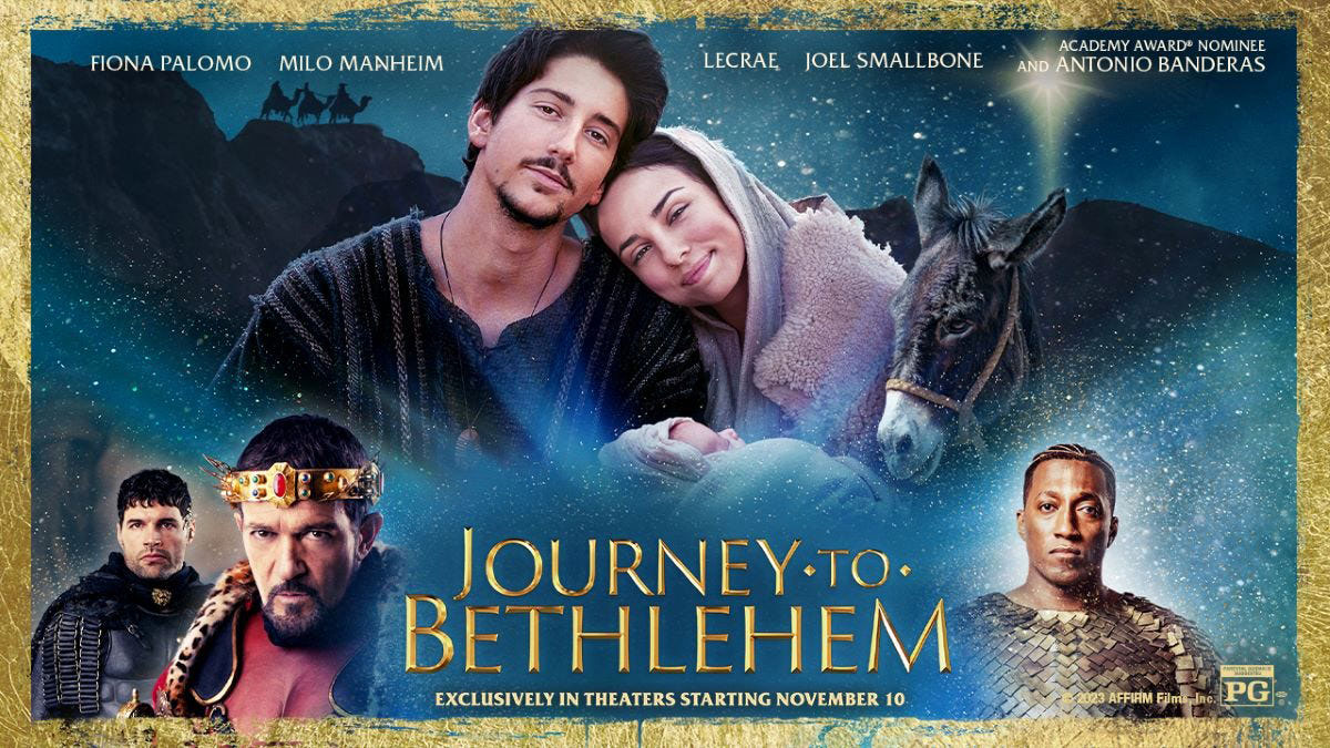 Journey to Bethlehem (2023) #AdamAnders #MiloManheim #FionaPalomo #AntonioBanderas #OmidDjalili #GenoSegers Mehr auf: movienized.com/journey-to-bet…