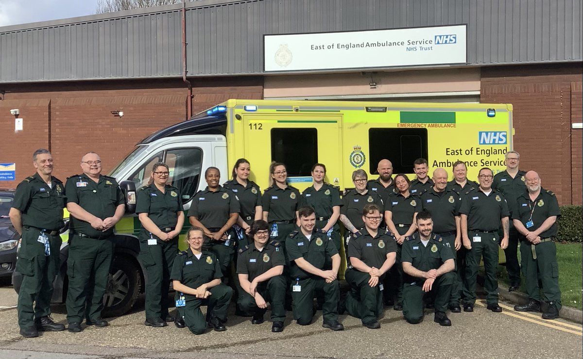 Congratulations to these emergency care assistants (ECAs) who have completed their training! 👏 We're looking for ECA's in the following areas: 📍 Hertfordshire & west Essex 📍 Bedfordshire & Luton 📍 Cambridge & Peterborough Start your #CareerForLife: ow.ly/qrWo50Rb8GS