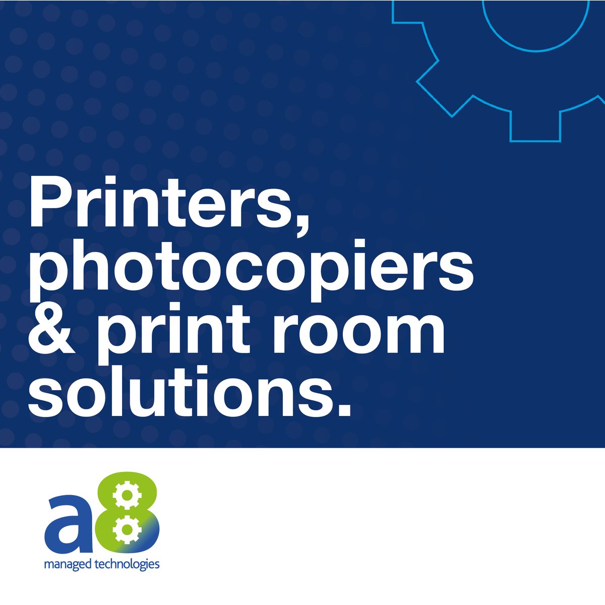 We are a first class sales and service provider of market-leading printer and photocopier products across the UK! Let us help you take your business to the next level. 

 #Print #management #partners #partnerships #technology #hp #quality #printing #canon #lexmark #sharp #ricoh