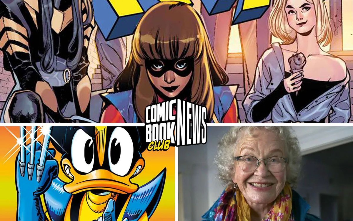 Trina Robbins Dies, Marvel Asks What If Donald Duck Became Wolverine, NYX Details Released | Comic Book Club News For April 12, 2024 dlvr.it/T5Pnzy