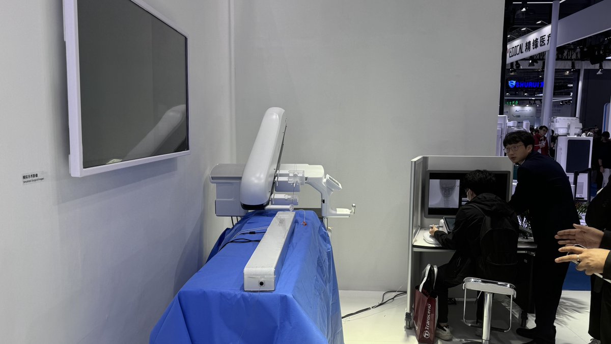 Mentice's tweet image. Day 2 at #CMEF2024:  The energy is ⚡electric⚡! Experience the future of healthcare through medical simulation! Swing by and be part of the buzz at the Mentice booth! 💼💉 #MedicalSimulation #HealthcareInnovation"