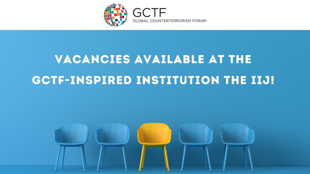 📢Final call! Want to be part of the GCTF family? The @iijmalta , a GCTF-Inspired Institution, is hiring consultants to draft a GCTF Policy Toolkit on the #protection of #witnesses and #criminaljustice officials. Apply before Sunday, 14 April 2024! 👉thegctf.org/What-we-do/Wor…