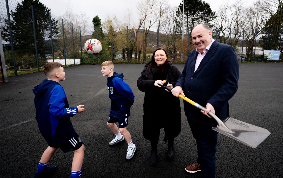 NEWS: New pitch at Woodvale Park will be home to Shankill Juniors - ow.ly/mKua50RePq0 @Shankilljuniors @IrishFA @IFAFootballDev @DCMS