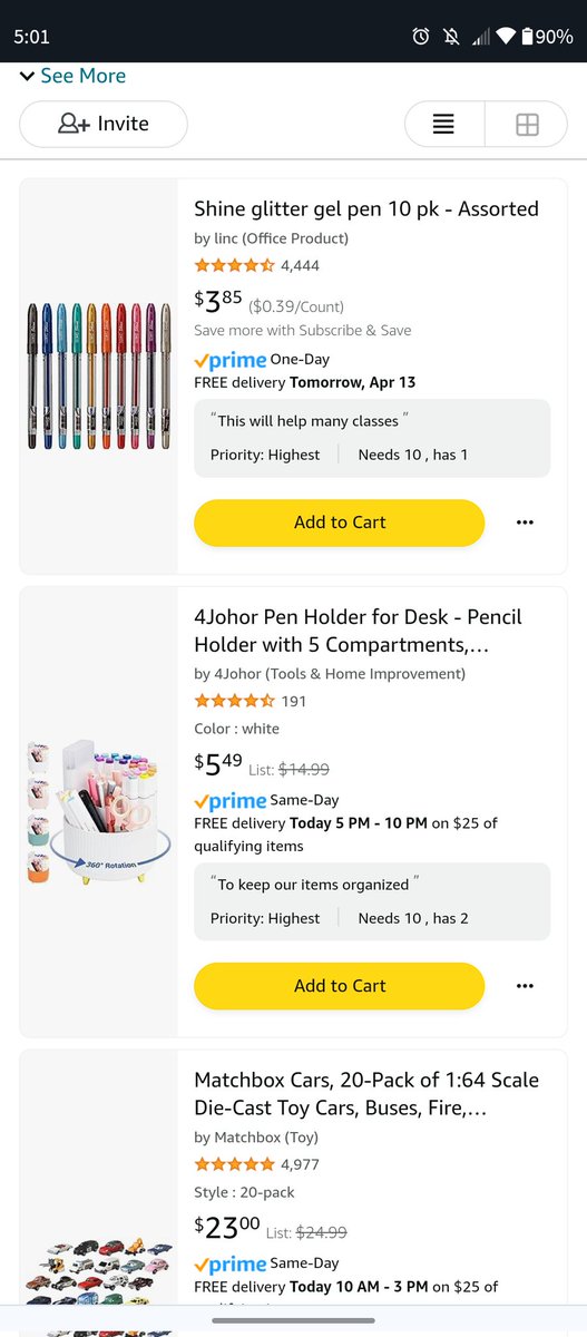 We are 2 sped teachers who teach students with autism I have many different priced items on our list can you help to support the students learn in a more hands on way these items would benefit them so much #teachertwitter #clearthelist #Autism #VoteBlue amazon.com/hz/wishlist/ls…