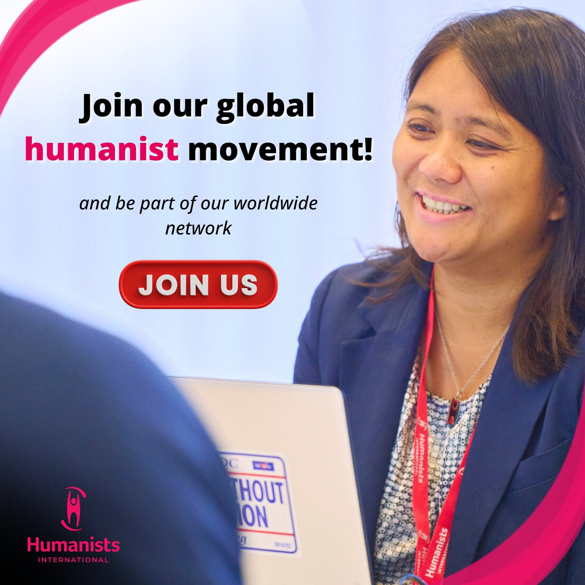 Stand with us in promoting compassion, reason, and human rights worldwide. Join our global humanist movement as a member organization today! humanists.international/join/ humanists.international/join/ humanists.international/join/