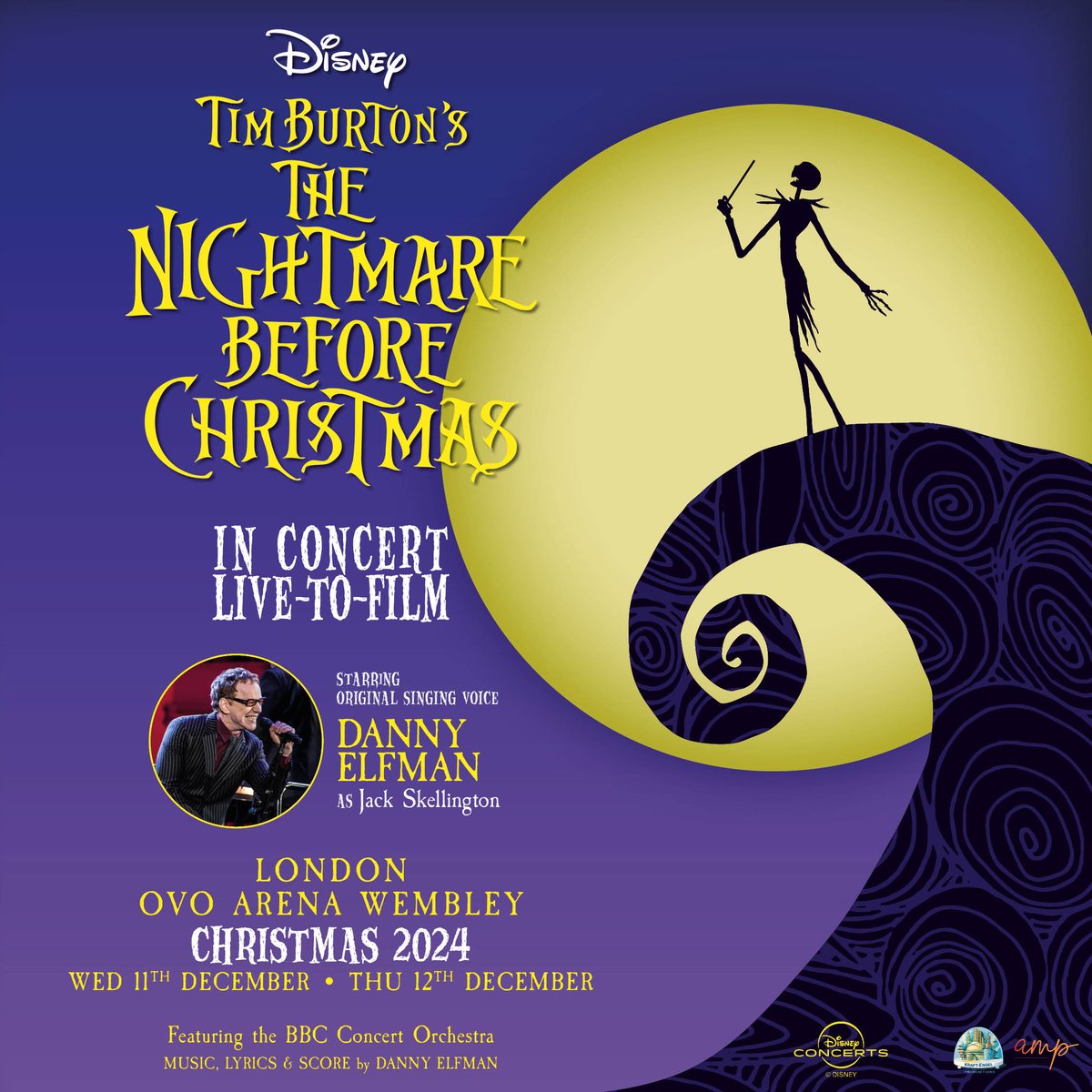 🎃 The Pumpkin King will come to life at @OVOArena Wembley with #TheNightmareBeforeChristmas in concert.

🎟️ Grab your tickets now ⬇️
bit.ly/nightmare-bc

@dannyelfman @disneyconcerts