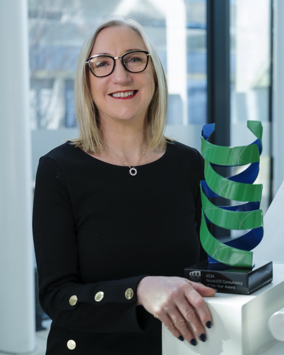 NovaUCD (@novaucd) on Twitter photo This year's Awardees;
Innovation Award: Prof. Therese Kinsella, <a href="/ATXA_Ireland/">ATXA Therapeutics</a>
Invention Award: Assoc. Prof. Nan Zhang, UCD School of Mechanical and Materials Engineering.
Spin-out of the Year Award: EpiCapture
Consultancy of the Year Award: Prof. Fiona Timmins, <a href="/ucdsnmhs/">UCD School of Nursing, Midwifery & Health Systems</a>. This year's Awardees;
Innovation Award: Prof. Therese Kinsella, <a href="/ATXA_Ireland/">ATXA Therapeutics</a>
Invention Award: Assoc. Prof. Nan Zhang, UCD School of Mechanical and Materials Engineering.
Spin-out of the Year Award: EpiCapture
Consultancy of the Year Award: Prof. Fiona Timmins, <a href="/ucdsnmhs/">UCD School of Nursing, Midwifery & Health Systems</a>.