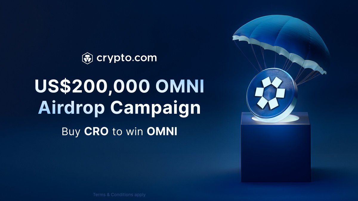 Easily access the $OMNI airdrop in the https://t.co/vCNztATkNg App 🪂 🔥  US$200,000 of $OMNI to be claimed - 7️⃣ days only 📝 T&Cs apply Learn More  👉 https://t.co/qYHYDcjpNN