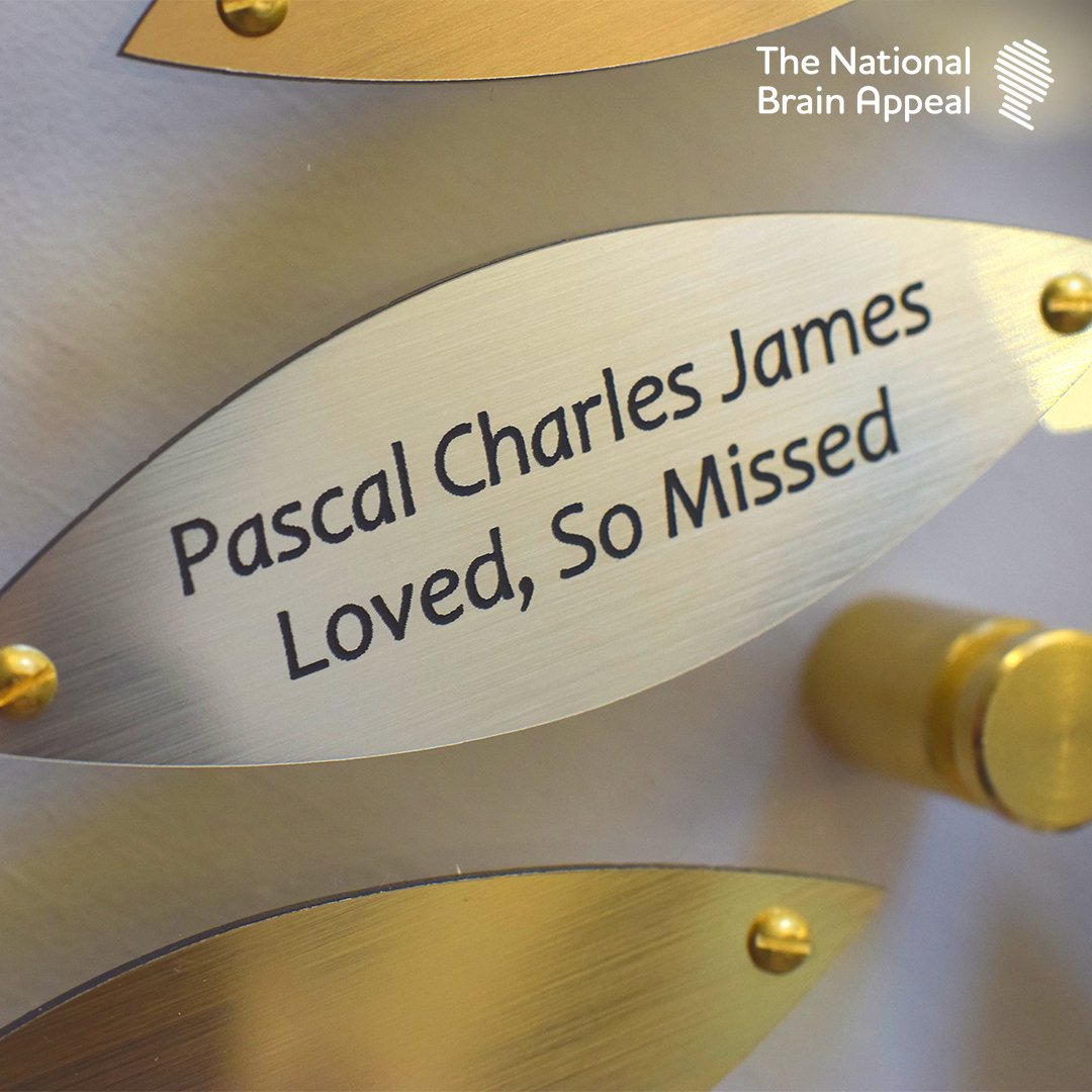 'Our love has been recognised' Pascal James is just one of the loved ones who has been remembered with an engraved leaf on our Tree of Life in #TheNationalHospital's chapel. Find out how you can dedicate a leaf: nationalbrainappeal.org/get-involved/t…