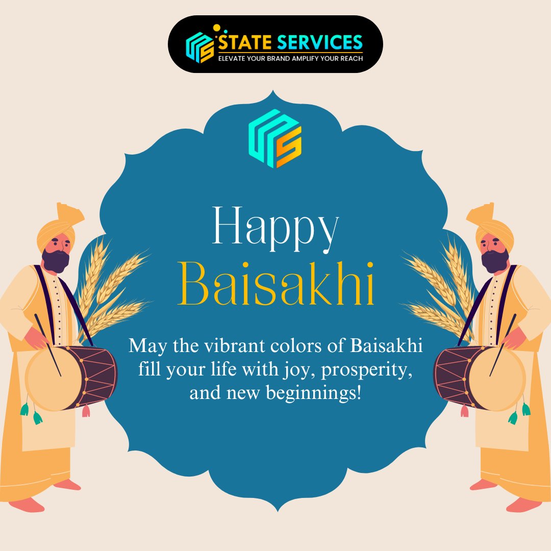 HAPPY BAISAKHI ❤️
#stateservices #digitalmarketingagency #webdeveloper baisakhi #baisa #india #baisaraj #vaisakhi #happybaisakhi #ugadi #punjab #festiva #punjabibaghwest #gurugranthsahibji #Twitter #tweetme