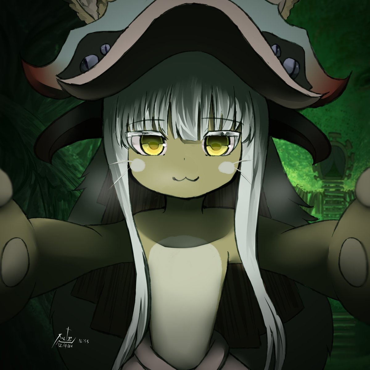 💚 #digitalart #artwork #illustrations #Madeinabyss #nanachi