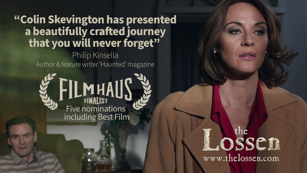 Happy birthday to @pipkinsella1 today. Philip wrote a wonderful article exploring the supernatural & the themes in @TheLossen His article is in the current edition @hauntedmagazine Here's what Philip said about our film #TheLossen #philipkinsella #supernatural #HauntedMagazine