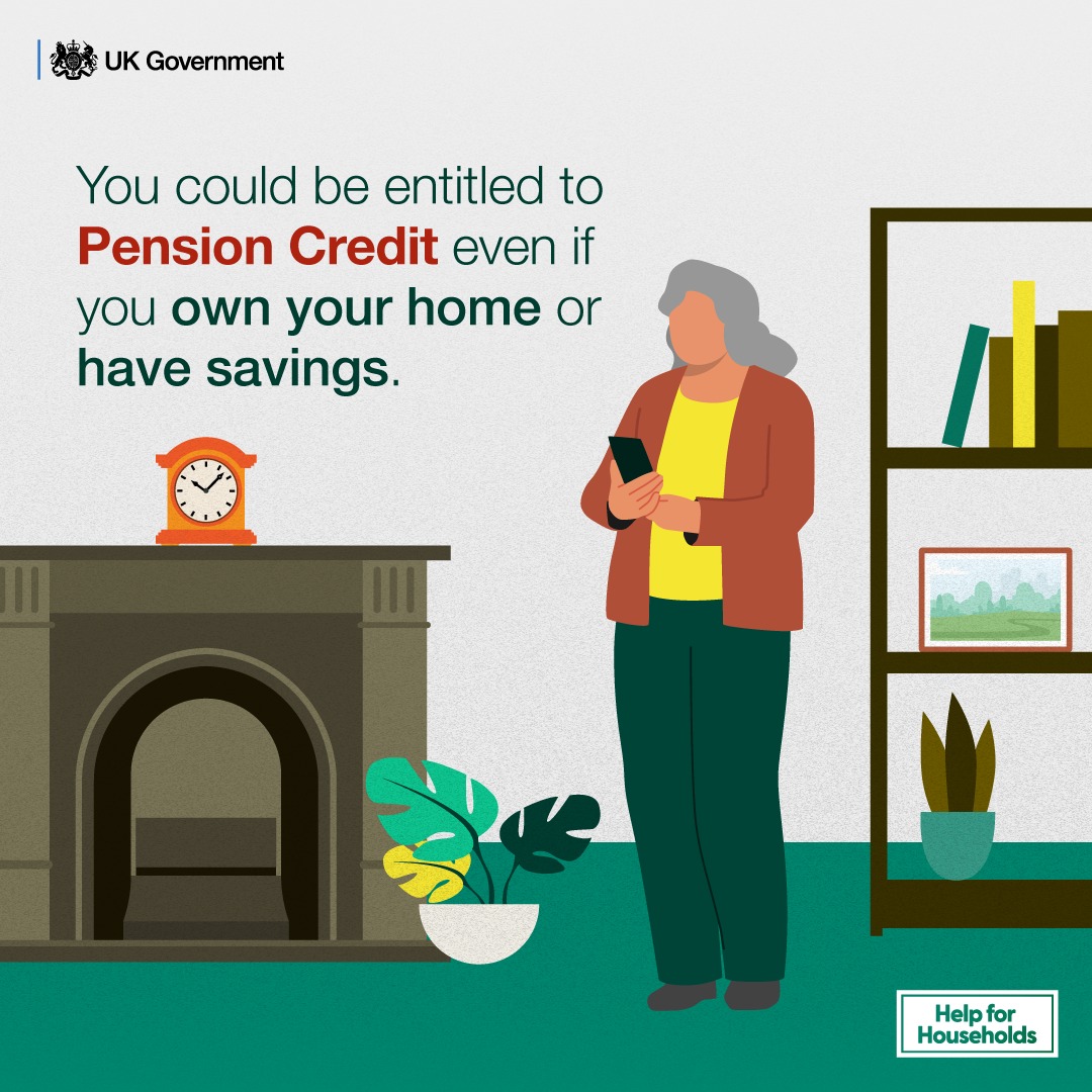 Are you aged 66 or over? It's simple to check if you could be entitled to extra money worth, on average, £3,900 a year. Find out more: orlo.uk/yLU5c #HelpForHouseholds