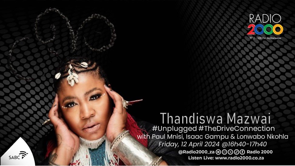 Coming up on the #TheDriveConnection today 👏🏽 the incomparable King Tha!!! 🎺👏🏽👏🏽 @thandiswamazwai with @mnisi__wemvula @lonwabonkohla @isaacgampu