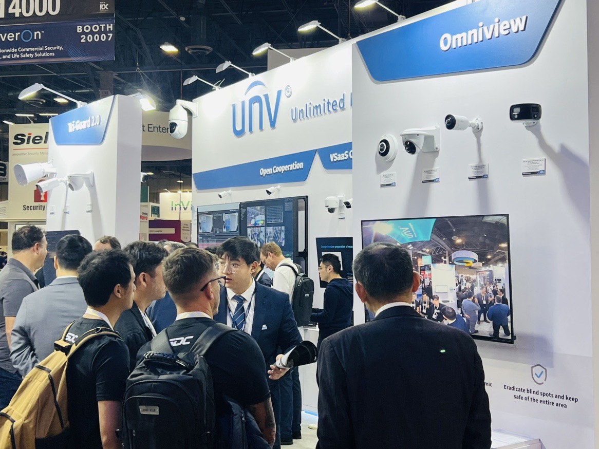 UniviewTech's tweet image. ISC West 2024 kicked off with a bang!🎉 Join us at Uniview&apos;s booth for an electrifying showcase of the latest in tech and innovation. Don&apos;t miss out—see you there! 🎊 #ISCWest #Uniview #SecurityTech #Innovation