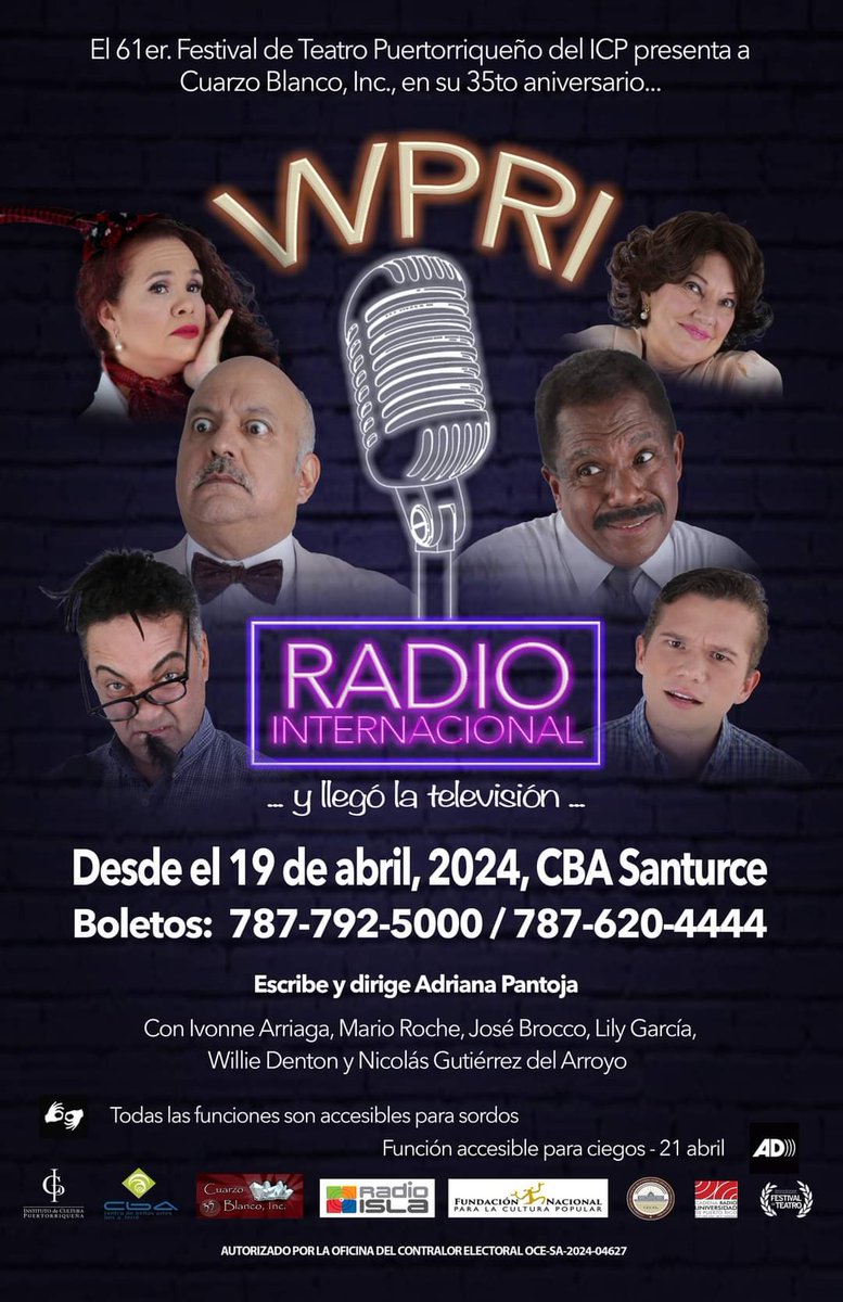 rochemario6's tweet photo. A una semana... Una comedia de enredos en la que los medios, la política y la raza se tratan en serio. https://t.co/5SGT44hAKb