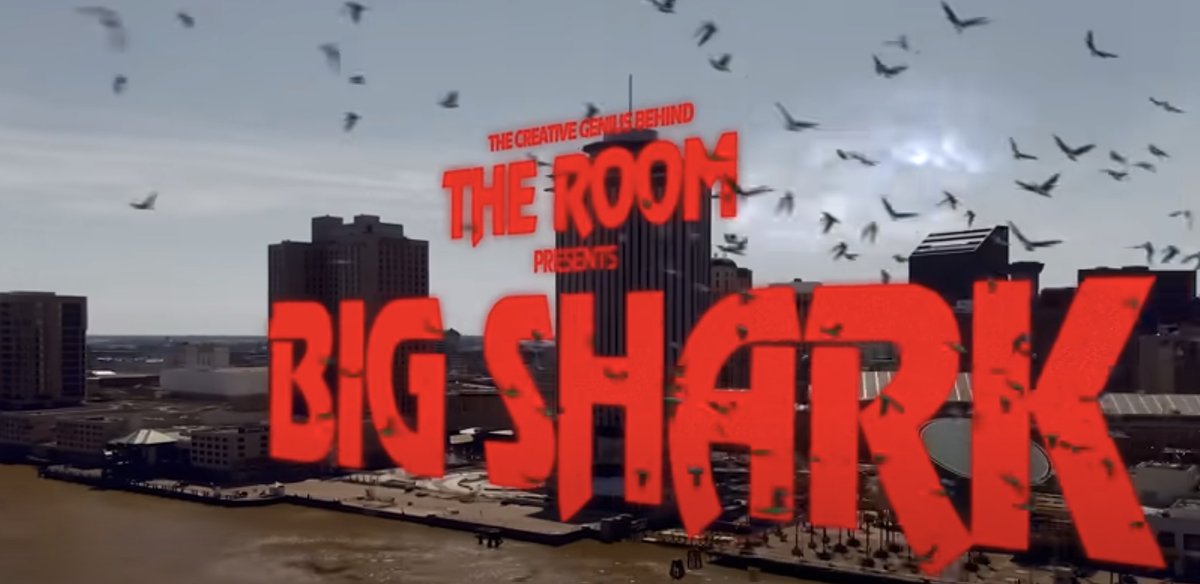 Big Shark /The Room /April 12-13, 2024-Special Event =FUN! FUN! /Los Angeles/Landmark LA Westwood/ and much more: TheRoomMovie.com