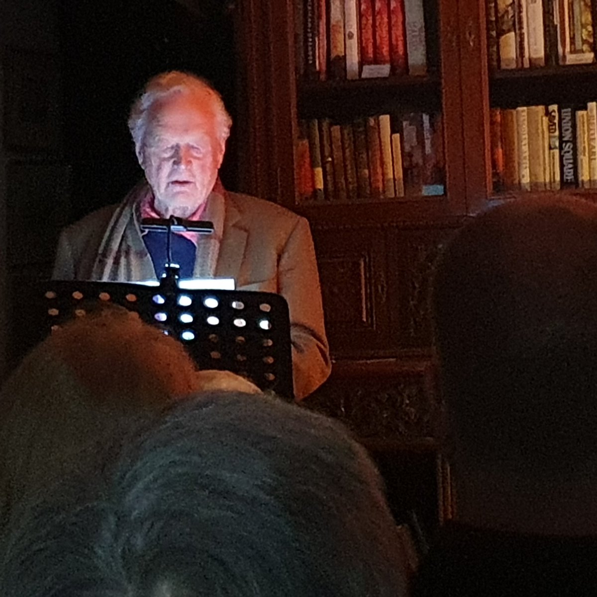 The_PBS's tweet photo. A brilliant talk last night by Alastair Langland "Hampshire Through Writers' Eyes" 

We have a few copies of the book. 

Published by @ElandPublishing and available either from them or us!

It's a great compilation of poetry and prose about the county from all kinds of sources. https://t.co/ttLAGNyX4q