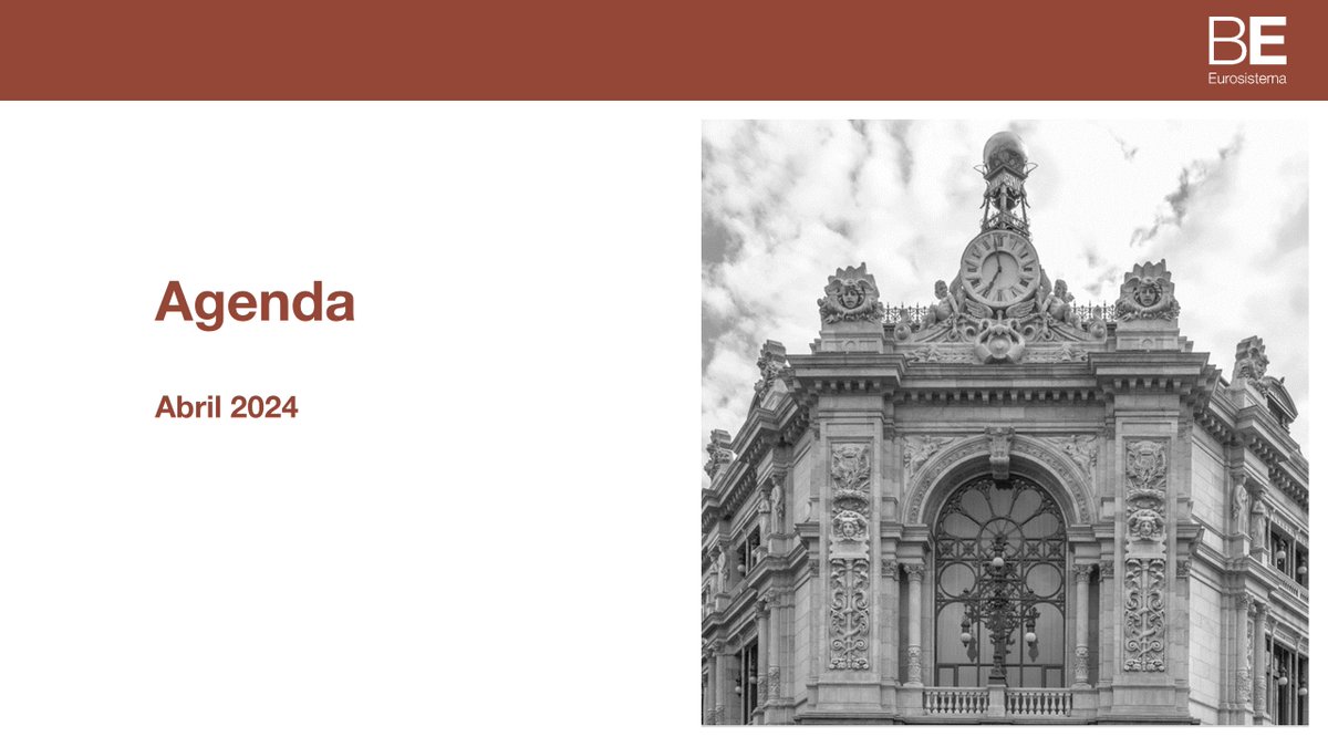 Actualizamos nuestra agenda de abril 🗓️ ES 👉 bde.es/wbe/es/noticia… EN 👉 bde.es/wbe/en/noticia… #bdeAgenda