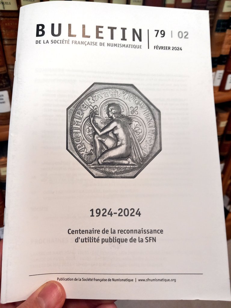 Société française de Numismatique (SFN) tweet media