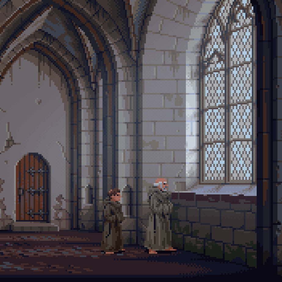 The arched window. #pixelart #PointNClickFriday

Work is slow and funds are low. Donations at ko-fi.com/superrune truly helps :)