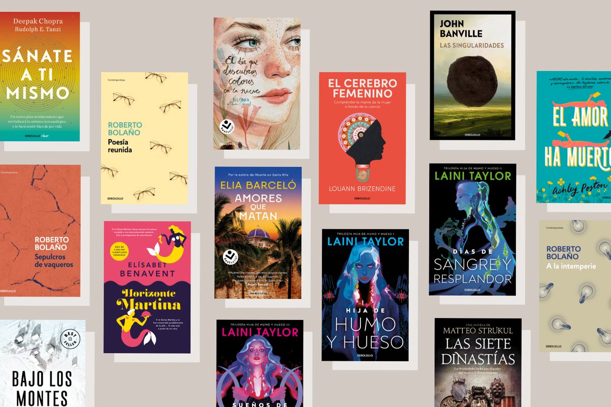 ¿Qué libro vais a leer este fin de semana? Ya tenéis en librerías #NovedadesPenguinBolsillo de @Betacoqueta @DulcineaStudios @ashposton @elia_barcelo @John_Banville @lainitaylor @MatteoStrukul @DeepakChopra @RudyTanzi y Roberto Bolaño. #FelizViernes🌹 En penguinlibros.com