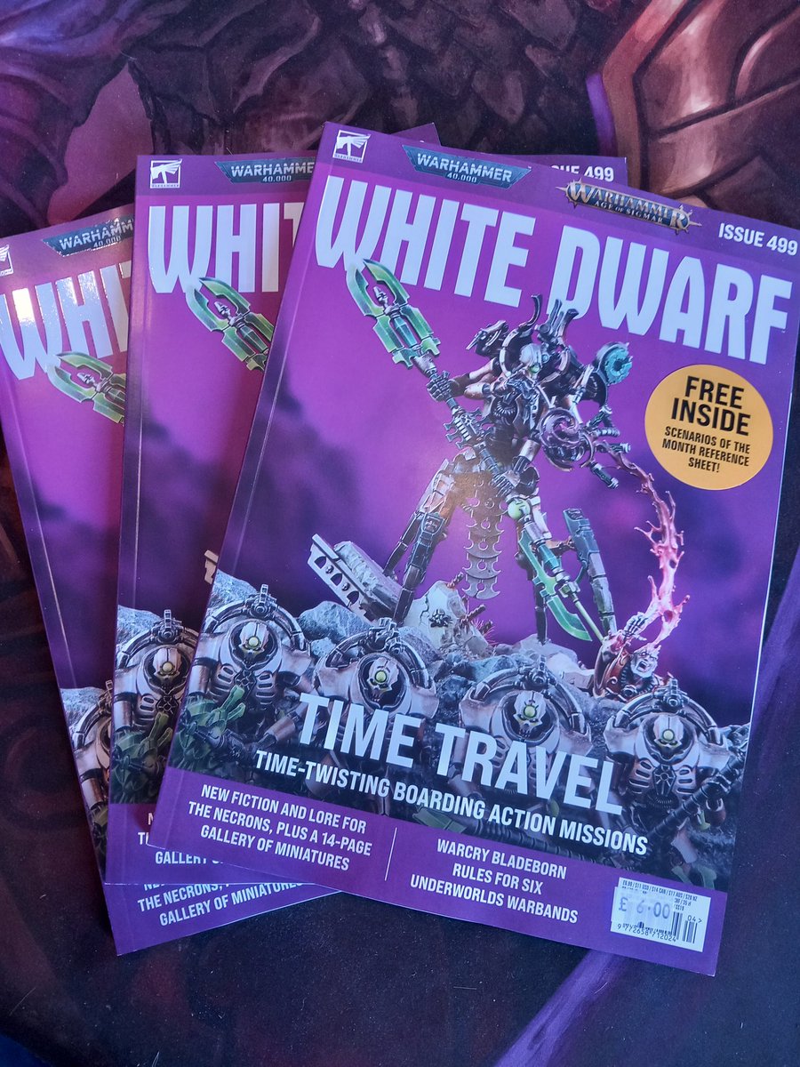 Incoming!! The new edition of White Dwarf is arriving soon at KD Games in Shoreham.
