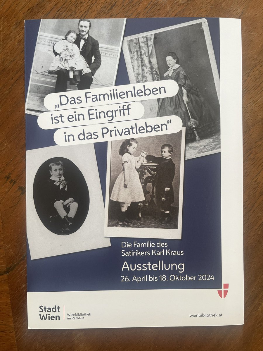 vor dem aufbau der neuen ausstellung muss die alte weg. und dass reinhardt #kraus weichen muss, is auch irgendwie passend. kommt zahlrreich zur eröffnung am 25. april - das wird sicher nett, zumal die #wienervorlesung eh schon voll ist. wienbibliothek.at/besuchen-entde…