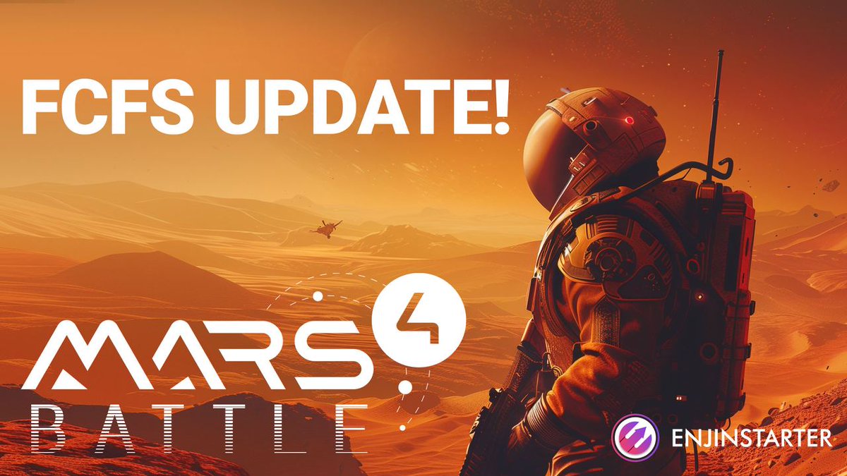 🚨 Attention @mars4_me Supporters! 🚀 We have an important update regarding the FCFS round for the Mars Battle IDO. At the request of the Mars Battle team, please note the new time adjustment: 🕐New Time: April 15th at 01:00 AM UTC Participate here: bit.ly/MarsBattleFCFS…