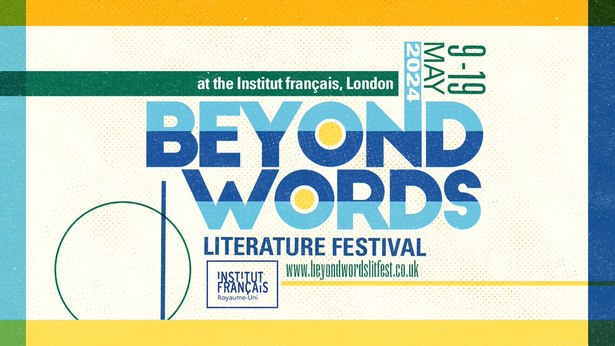 #BeyondWordsFest
Rejoice, your favourite literature festival is back from 9-19 May!📚

Go #BeyondWords @ifru_london with acclaimed authors & new voices through discussions, readings & screenings.

Check the full line-up & book now!
👉beyondwordslitfest.co.uk