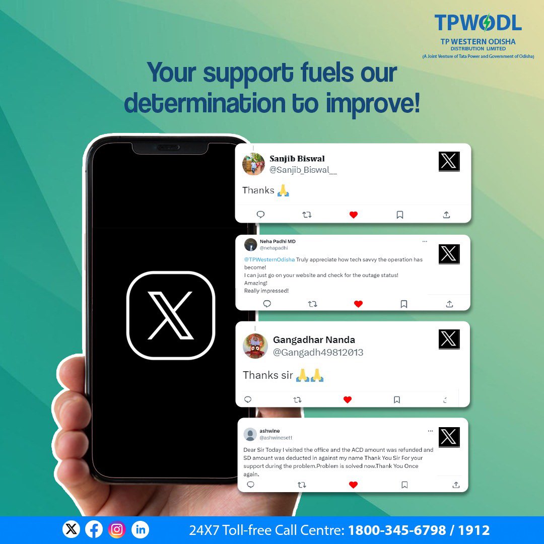 Your positive feedback keeps us going. Thank you for your ongoing support.
 
#ForYouWithYouAlways #ConsumerFirst