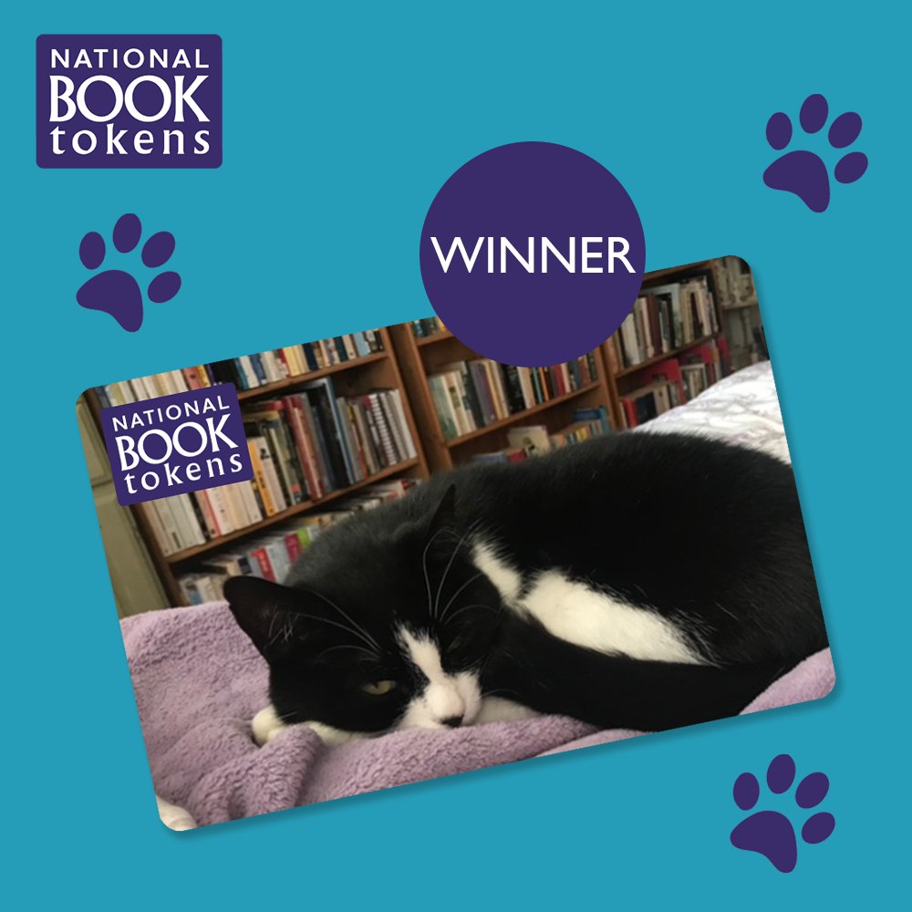 Congratulations, @catsandballet! 🎉 Your photo of the gorgeous Libby in her very own library has won you a £20 National Book Tokens gift card, personalised with a photo of Libby. 🐾 Want to create your own? ➡️ giftcards.nationalbooktokens.com/browse?c=26&t=… #NationalPetDay