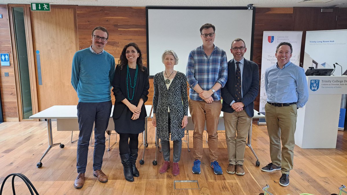 We were delighted to host Prof. Ann Carlos (@CUBoulder) yesterday as she received the Alice Murray Distinguished Scholar Award, recognizing her substantial contribution to the discipline of economic history. Read more: ceph.ie/ann-carlos-awa… @tcdeconomics @TCD_SSP