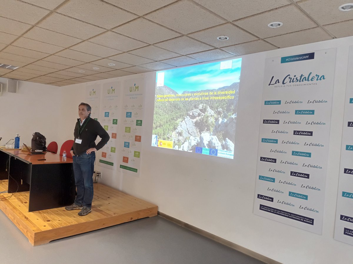 Our next speaker is Carlos Alonso Blanco @CNB_CSIC telling us about the molecular and genetic determinants driving the evolution of adaptation