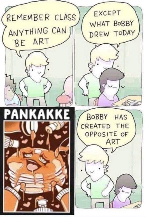 Happy Friday! Art is subjective.