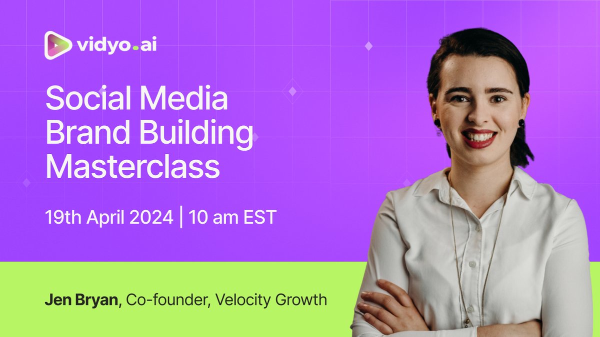 On May 29th 2023, <a href="/JenBryan_/">Jen Bryan</a> decided to go on a 100 day content challenge to grow her social channels.

During this process, she figured out that video content would make the BIGGEST difference.

She then tested the process with her clients at <a href="/VelocityGrowth_/">Velocity Growth (Formerly Growth University)</a> and IT WORKS.
