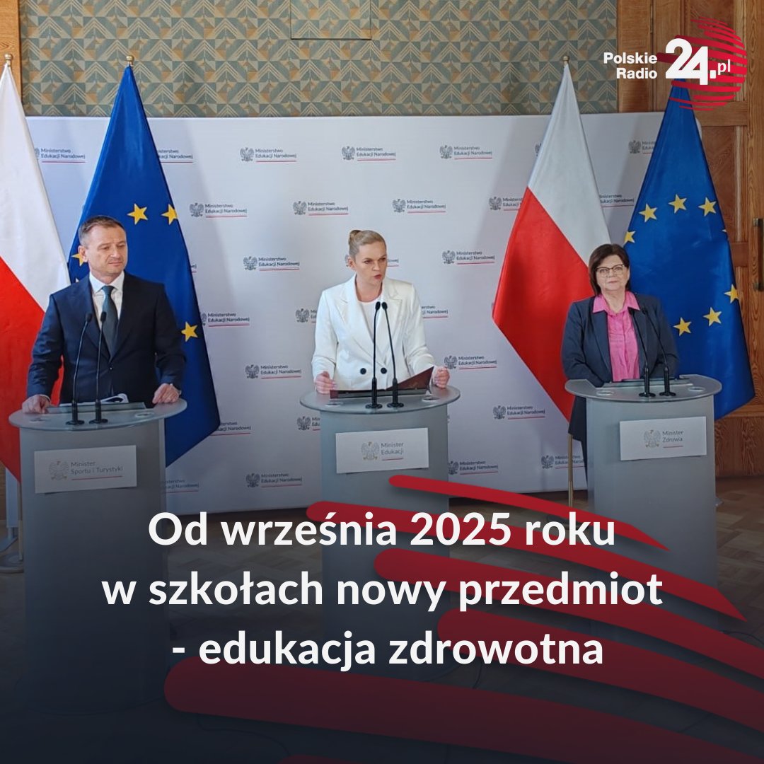 🔴Nasz news! Na wspólnej konferencji @barbaraanowacka, @Leszczyna oraz @SlawomirNitras ogłosili wprowadzenie nowego, szkolnego przedmiotu ⤵️ Foto: @szymczakowska