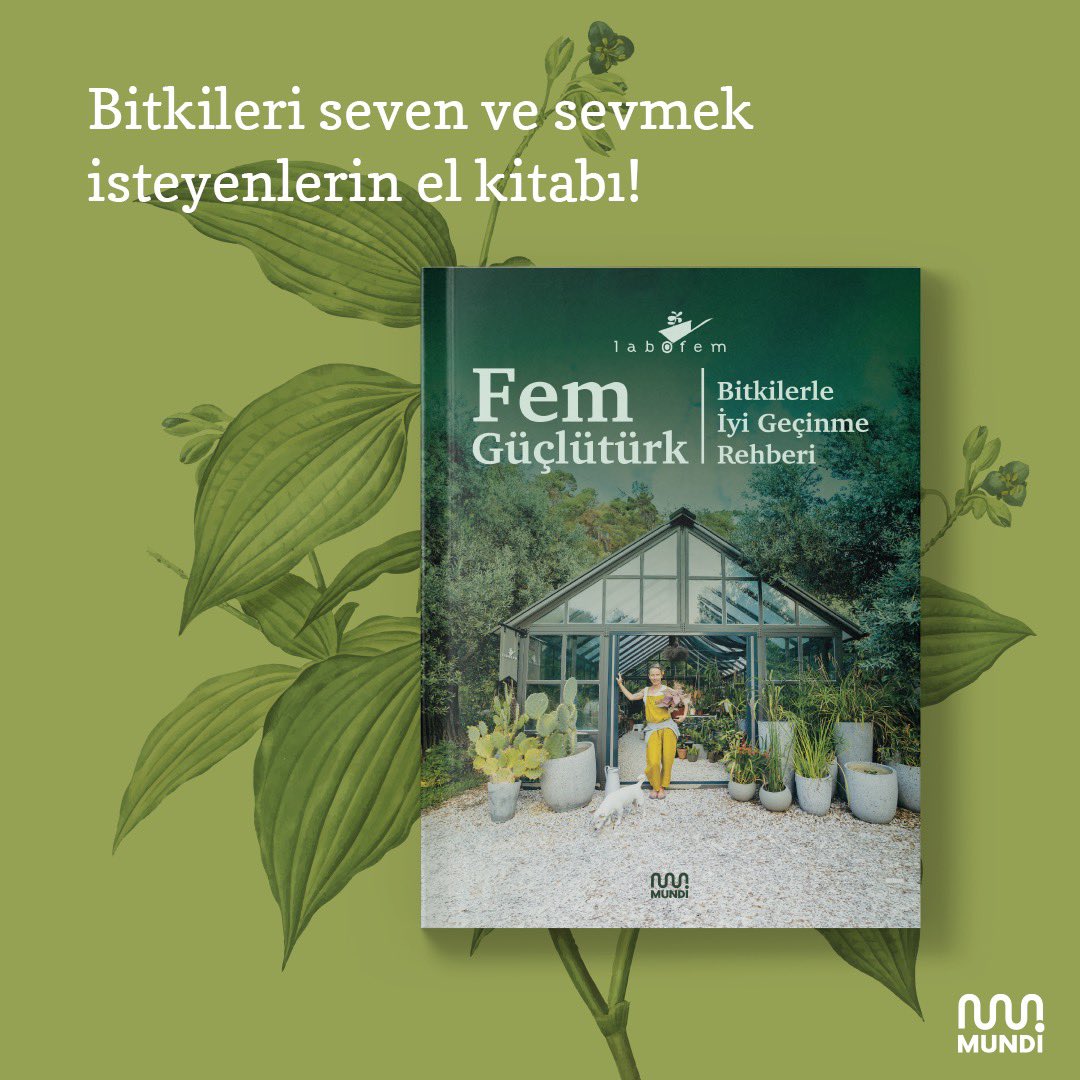 Labofem’in yaratıcısı Fem Güçlütürk’ten hem yeni başlayanlar hem de bitki bakımında yol almışlar için tecrübe ve tavsiyeleriyle şekillendirdiği gerçek bir rehber…. “Bitkilerle İyi Geçinme Rehberi”ne canyayinlari.com’dan göz atabilirsin.