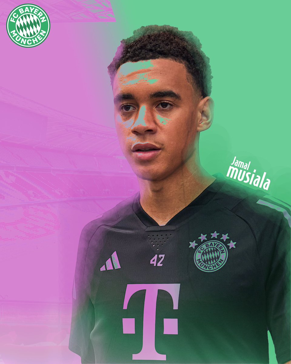 🎨🎨

Jamal Musiala 🔴

Love the colours on these kits !!
-
#bayernmunich #munich #fcbayern #jamalmusiala #musiala #smsports #sportsgraphics #graphicdesign #footballposter