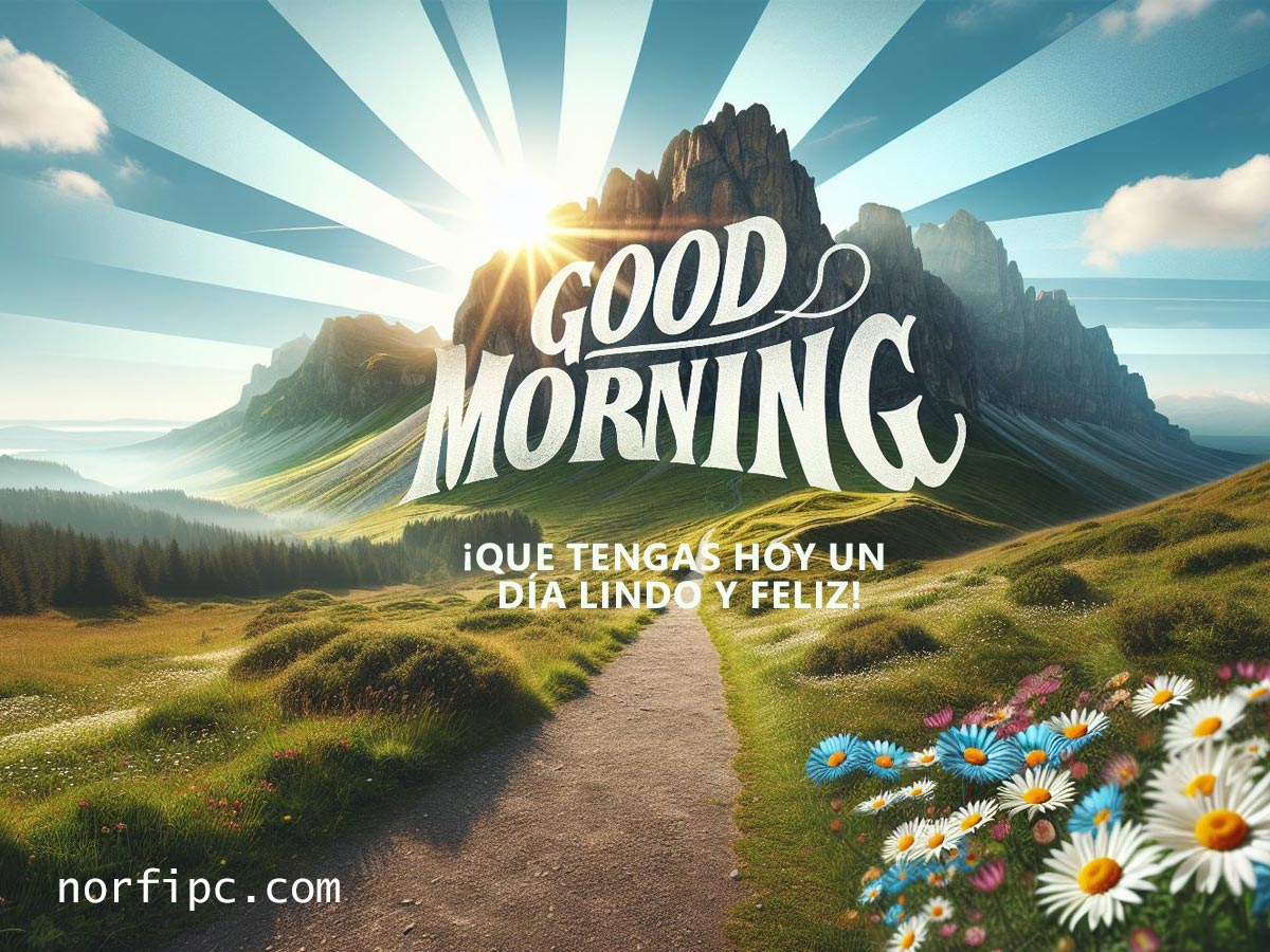 ¡Buenos días!
Que los rayos del sol iluminen tu día y te muestren el camino que necesitas seguir. No temas los obstáculos, ni los problemas, porque nada va a impedir, que hoy sea un día lindo y feliz.
#felizdia
#buenosdías
#FelizDiaParaTodos