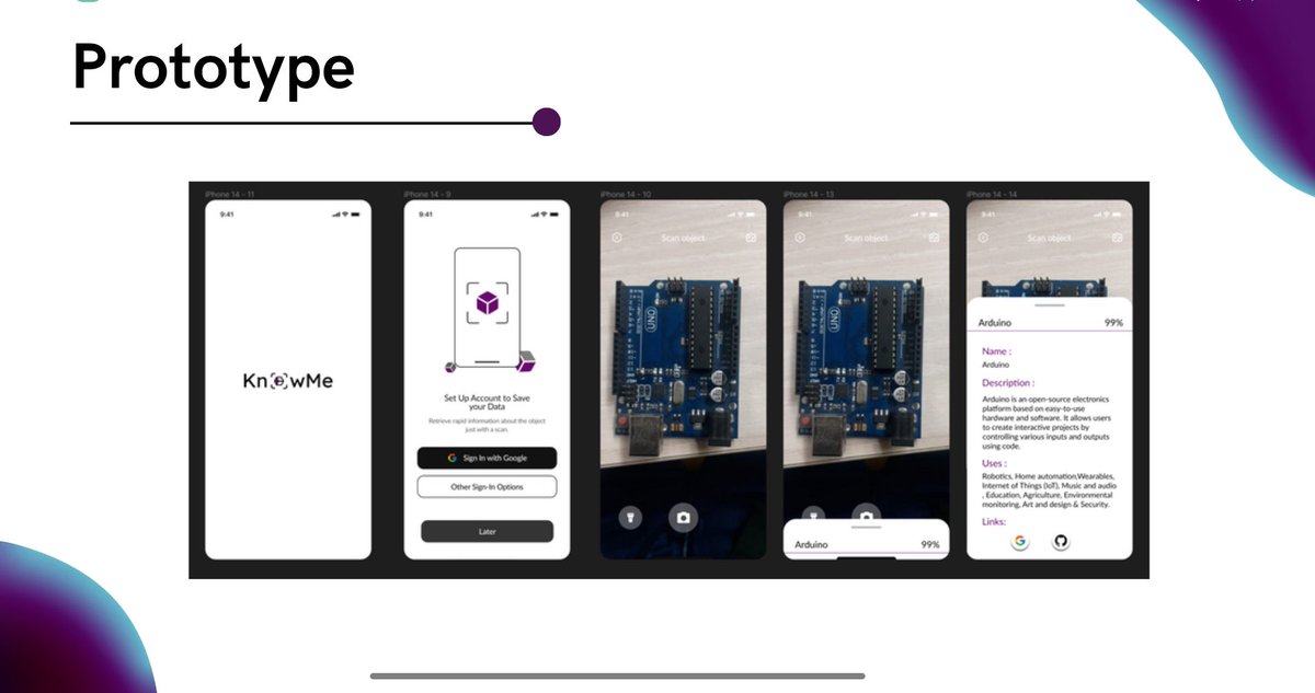 akashmeruva9's tweet image. Heyy, I and my team had won at first place🥇 in &quot;9 Hacks&quot; conducted by Next Tech Lab at SRM University AP. We developed an android app with Machine Learning, which recognizes different components in labs when we scan them using mobile phones.

GitHub : 
lnkd.in/g9JvzDFz