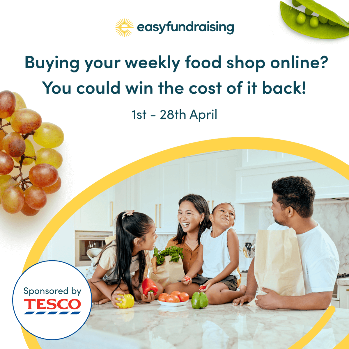 You can help us receive regular donations by doing your weekly food shops via @easyuk! Not only that, you also have the chance to WIN back the cost of your shop with Tesco, Morrisons, ASDA, Sainsbury’s, Waitrose, Iceland and Ocado! Sign up today: join.easyfundraising.org.uk/helm-training/…