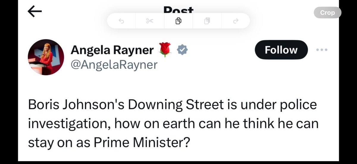 #AngelaRayner is now being formally investigated by @GMP. Here’s what she had to say about #Boris being investigated. Be careful what you wish for Ange.