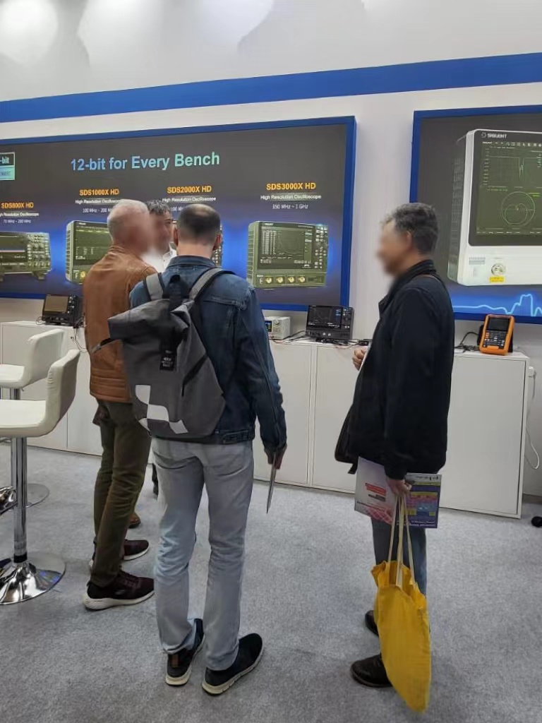 It's great to be able to share and communicate with so many people at this wonderful event Embedded World 2024. Looking forward to meeting again! #12bit #oscilloscope #exhibition #ew24 #embeddedworld