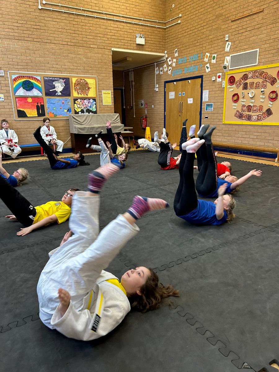 Diolch Sue for demonstrating your Judo skills and encouraging others. #healthandwellbeing @DioStAsaphEdu @PowysPLTeam