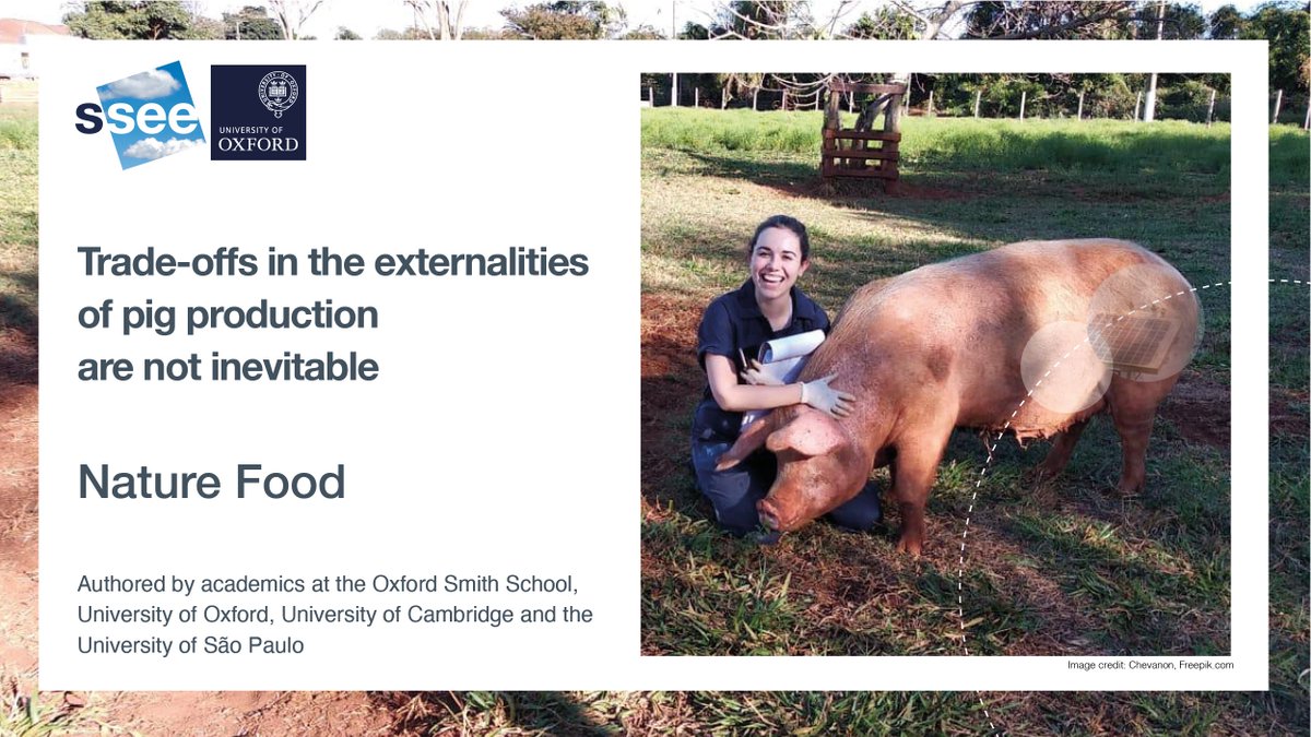 “The way we classify #livestock farms must be improved, because livestock production is growing rapidly, especially #pork production, which has quadrupled in the past 50 years.“@HarrietBartlett nature.com/articles/s4301…