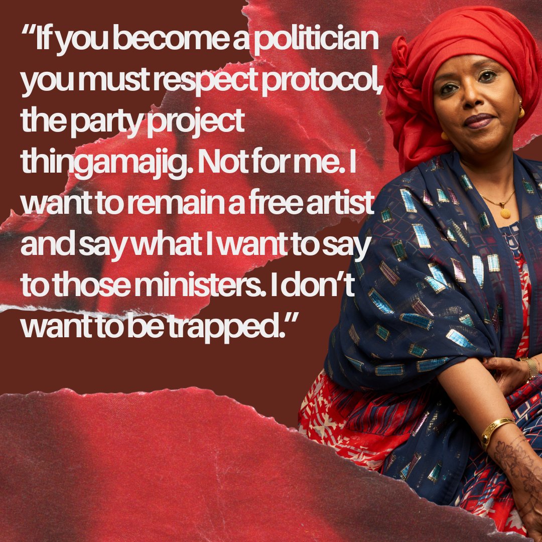 Off the back of releasing her third album with the Sahra Halgan trio, in the latest issue of Songlines this incredible Somaliland singer and activist tells Daniel Brown the story of chance which played a massive role in her music career songlines.co.uk/features/sahra…